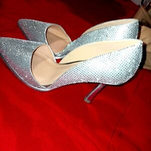 MIA Nordstrom bling stelleto pump